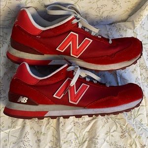 Red New Balance 515 classic Sneakers